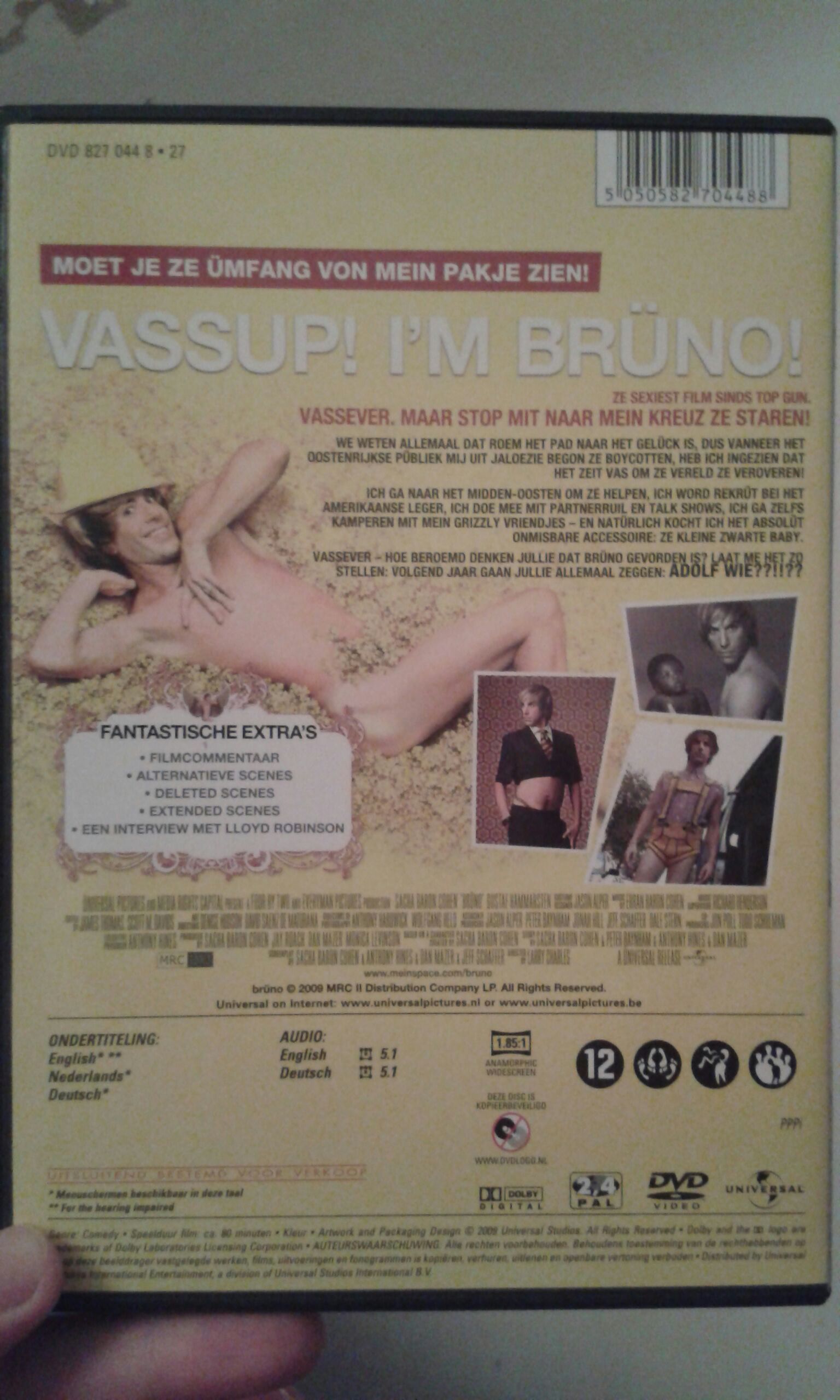 Bruno DVD movie collectible [Barcode 5050582731040] - Main Image 2