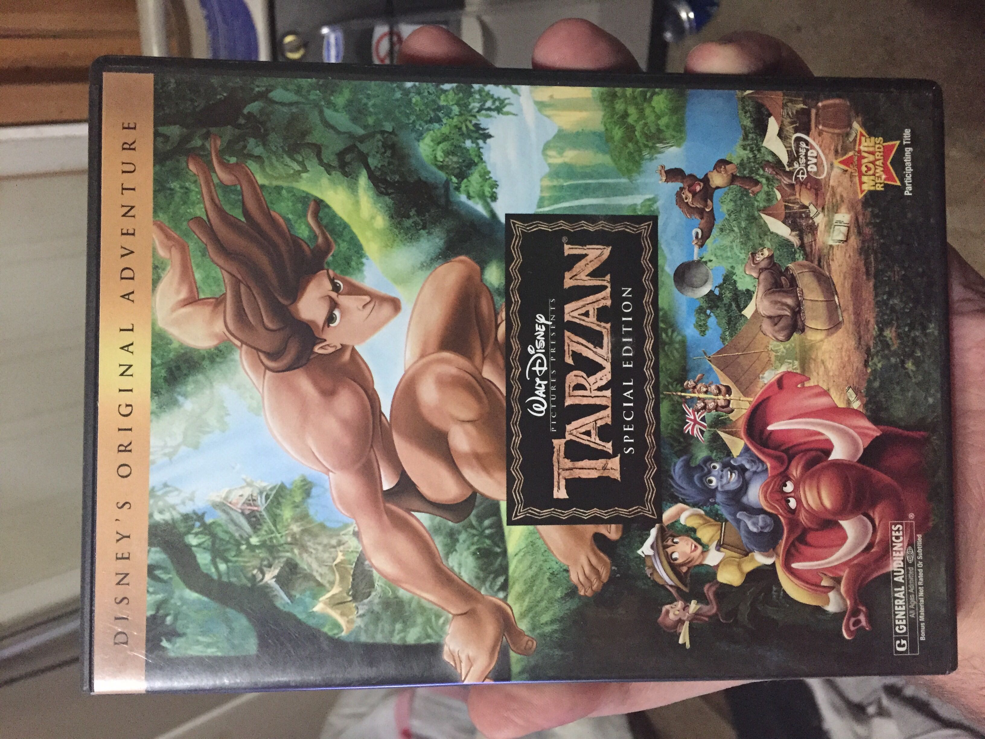 Tarzan, Disney’s  DVD movie collectible [Barcode 786936264524] - Main Image 3