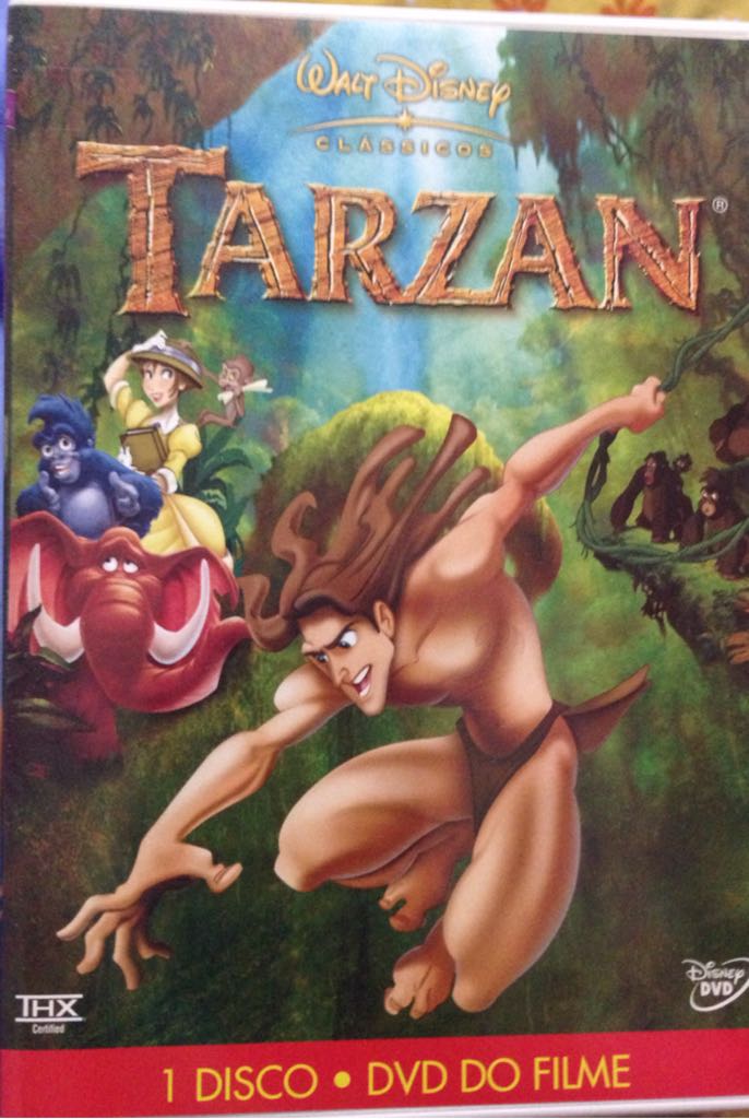 Tarzan DVD movie collectible [Barcode 7899307918599] - Main Image 1