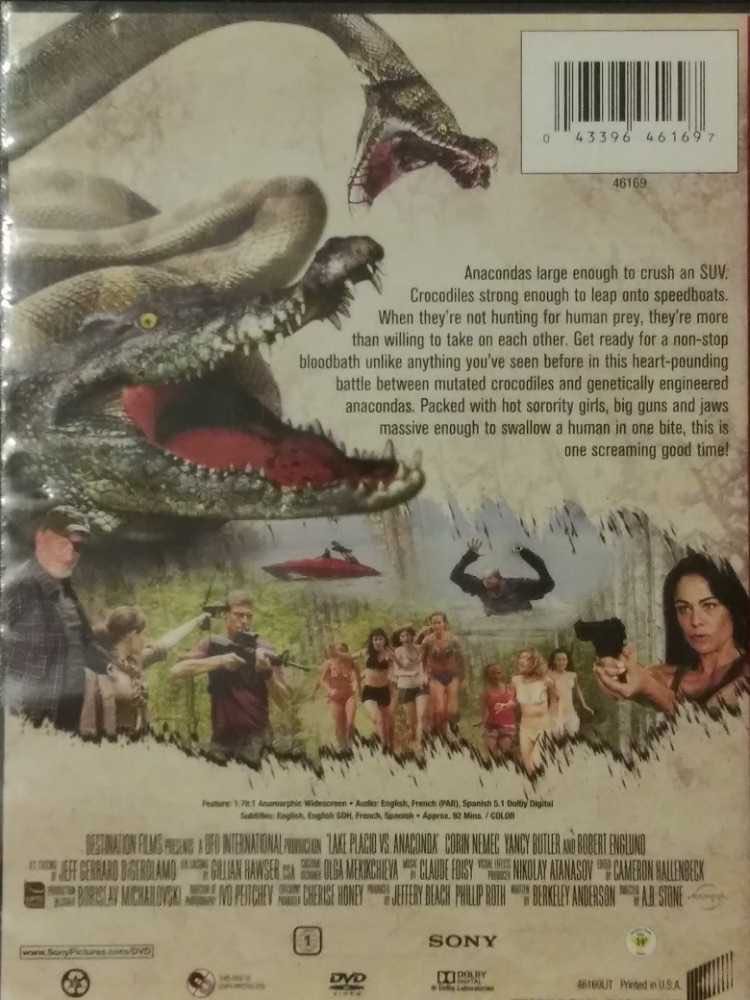 Lake Placid 2 DVD movie collectible [Barcode 024543445944] - Main Image 2