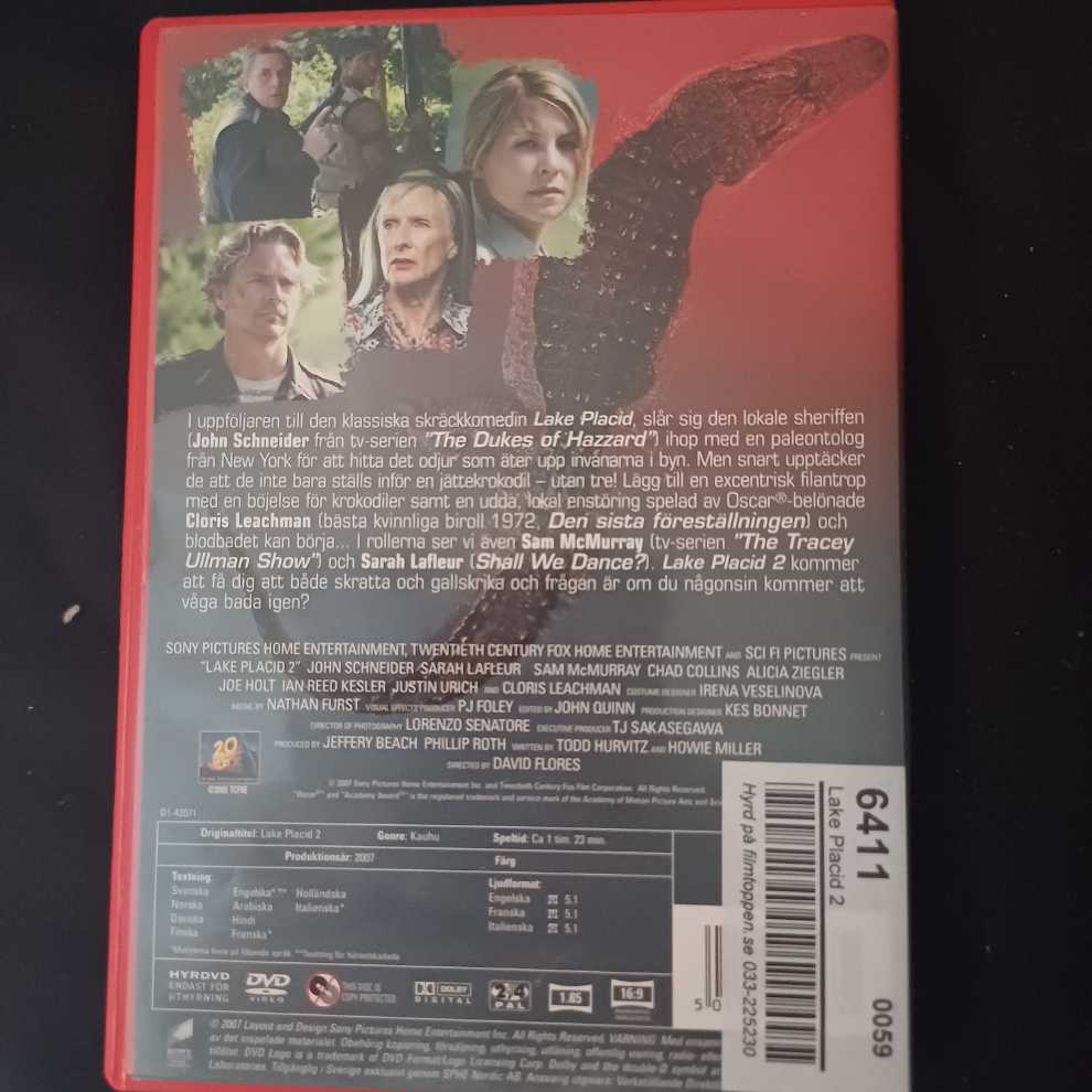 Lake Placid 2 DVD movie collectible [Barcode 4030521420717] - Main Image 2
