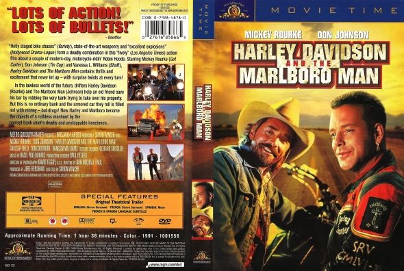 (DVD) Harley Davidson and the Marlboro Man DVD movie collectible [Barcode 5050070010282] - Main Image 2