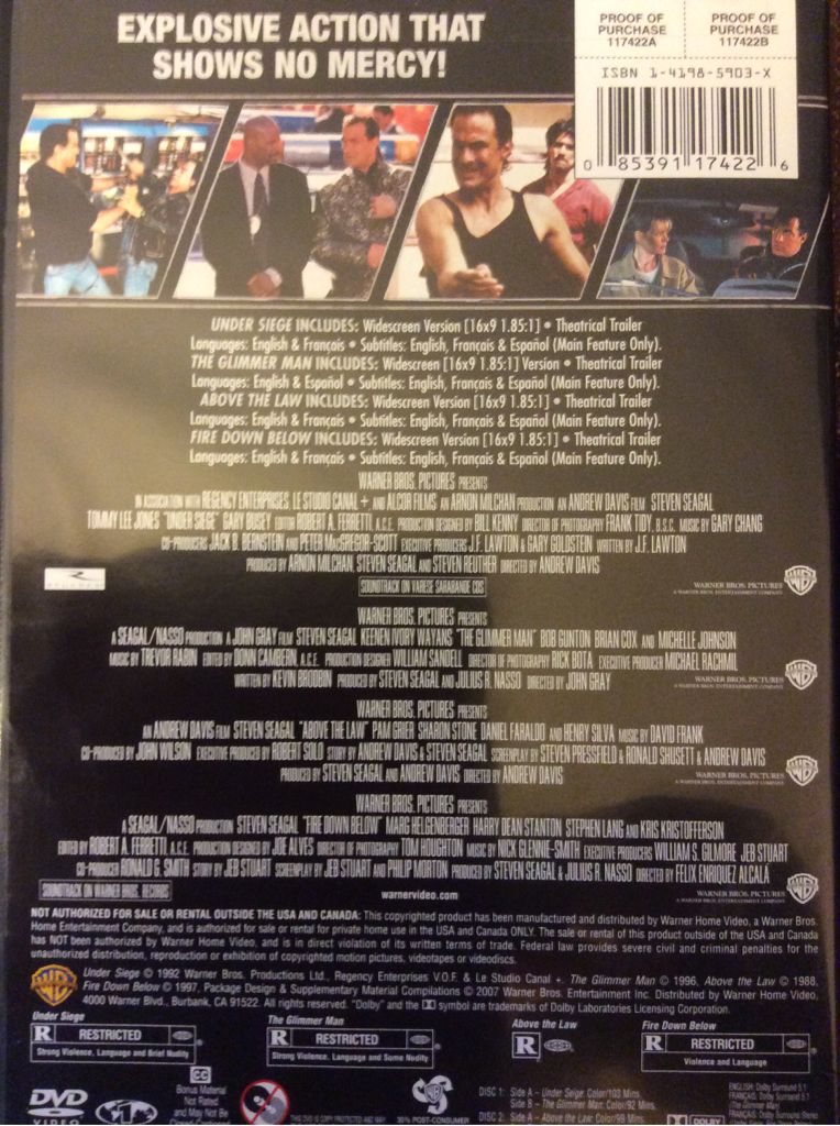 Fire Down Below DVD movie collectible [Barcode 9325336002421] - Main Image 2