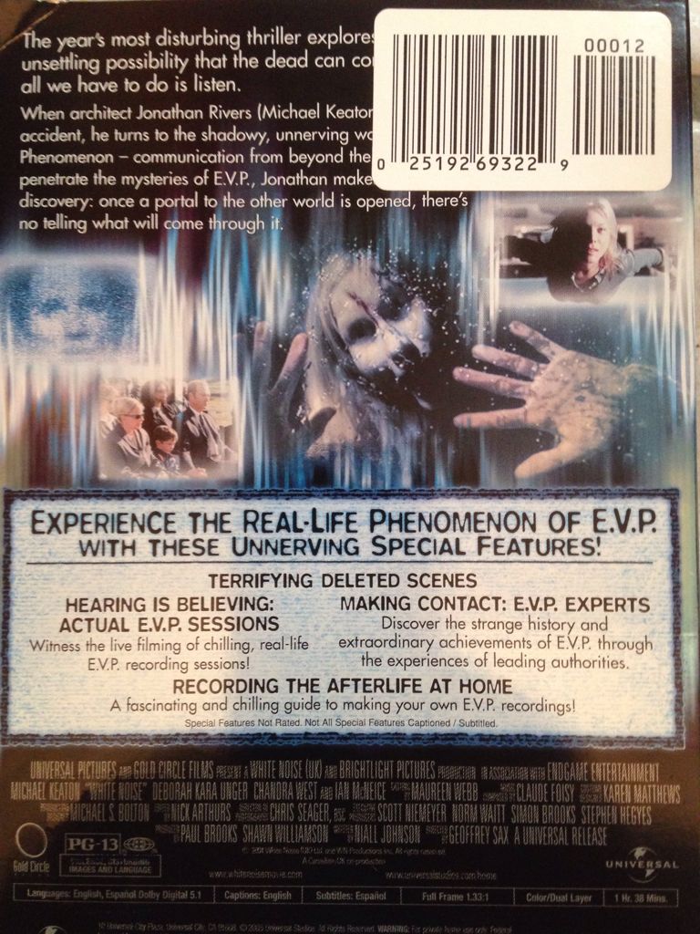 White Noise Apple TV movie collectible [Barcode 043396114272] - Main Image 2