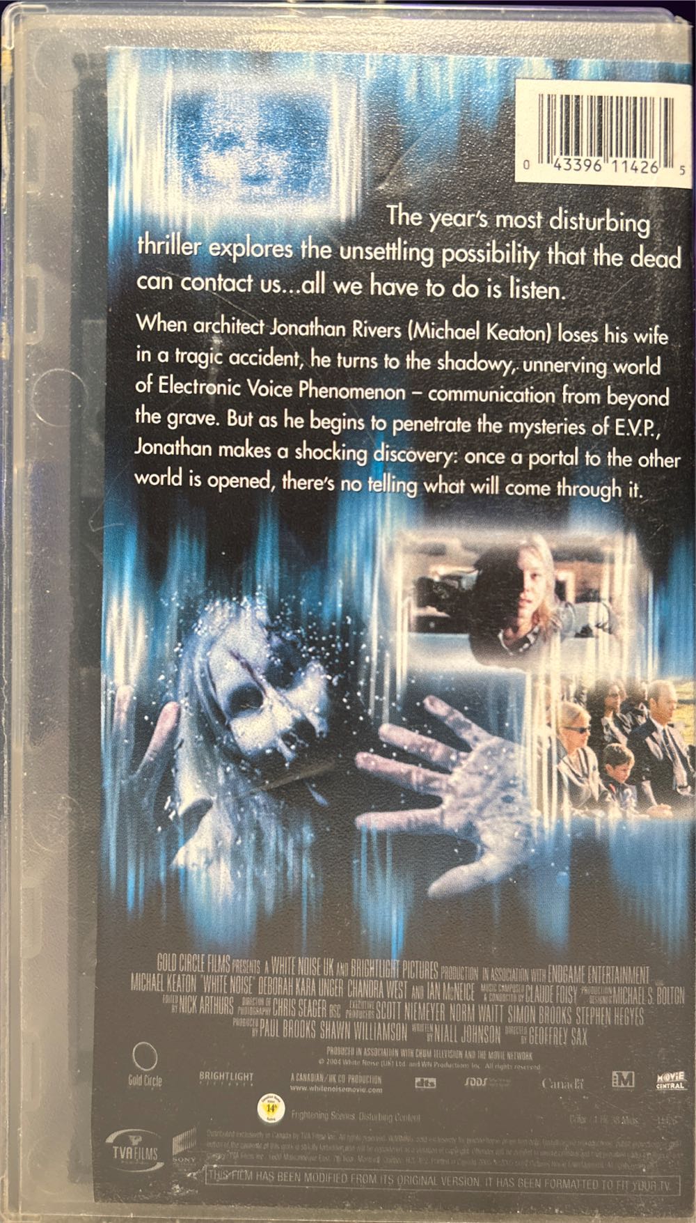 White Noise VHS movie collectible [Barcode 5050582506471] - Main Image 2