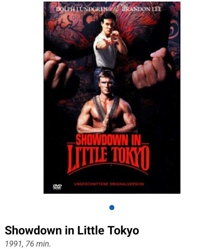 Showdown in Little Tokyo DVD movie collectible [Barcode 7321900123112] - Main Image 2