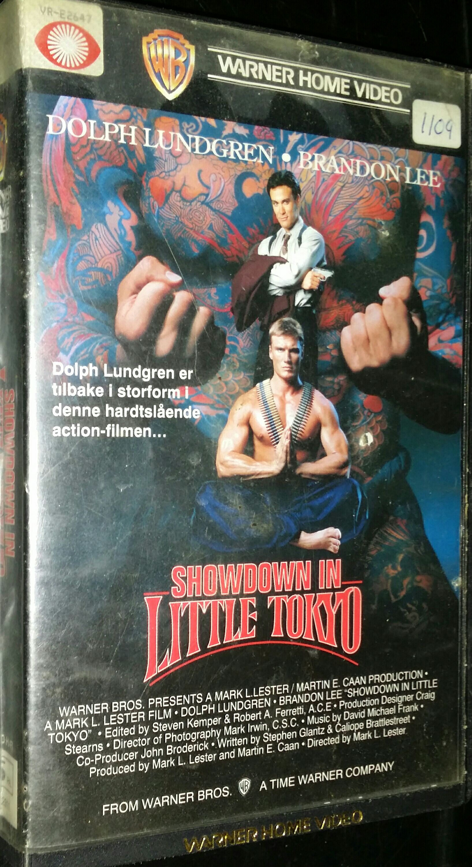 Showdown in Little Tokyo VHS movie collectible - Main Image 1