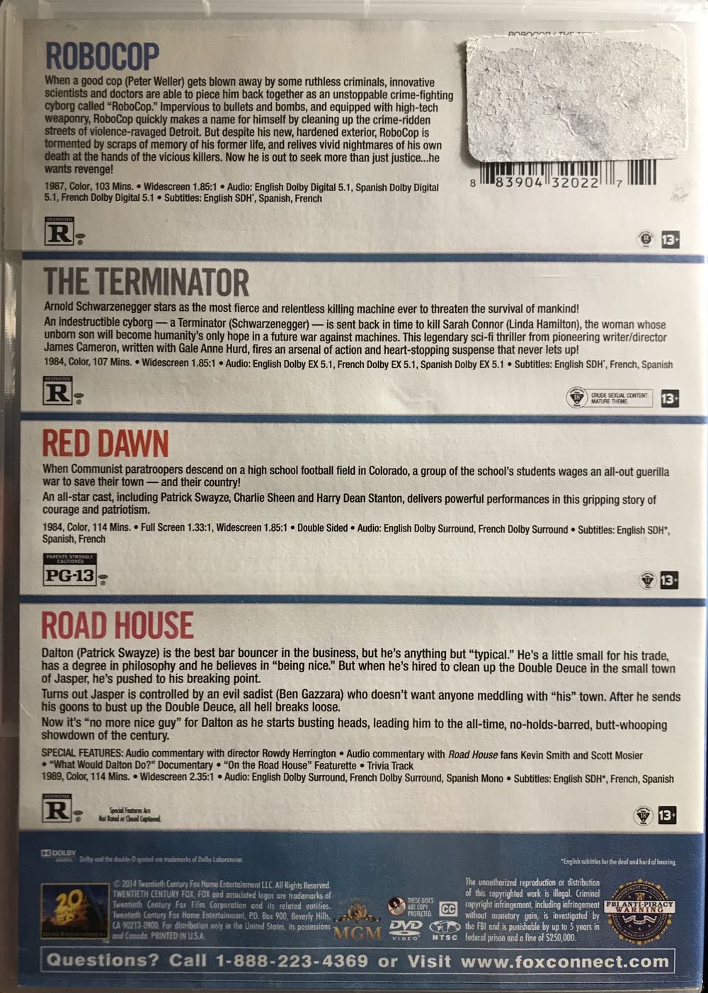 The Terminator 1 Blu-ray movie collectible [Barcode 7036988010383] - Main Image 2