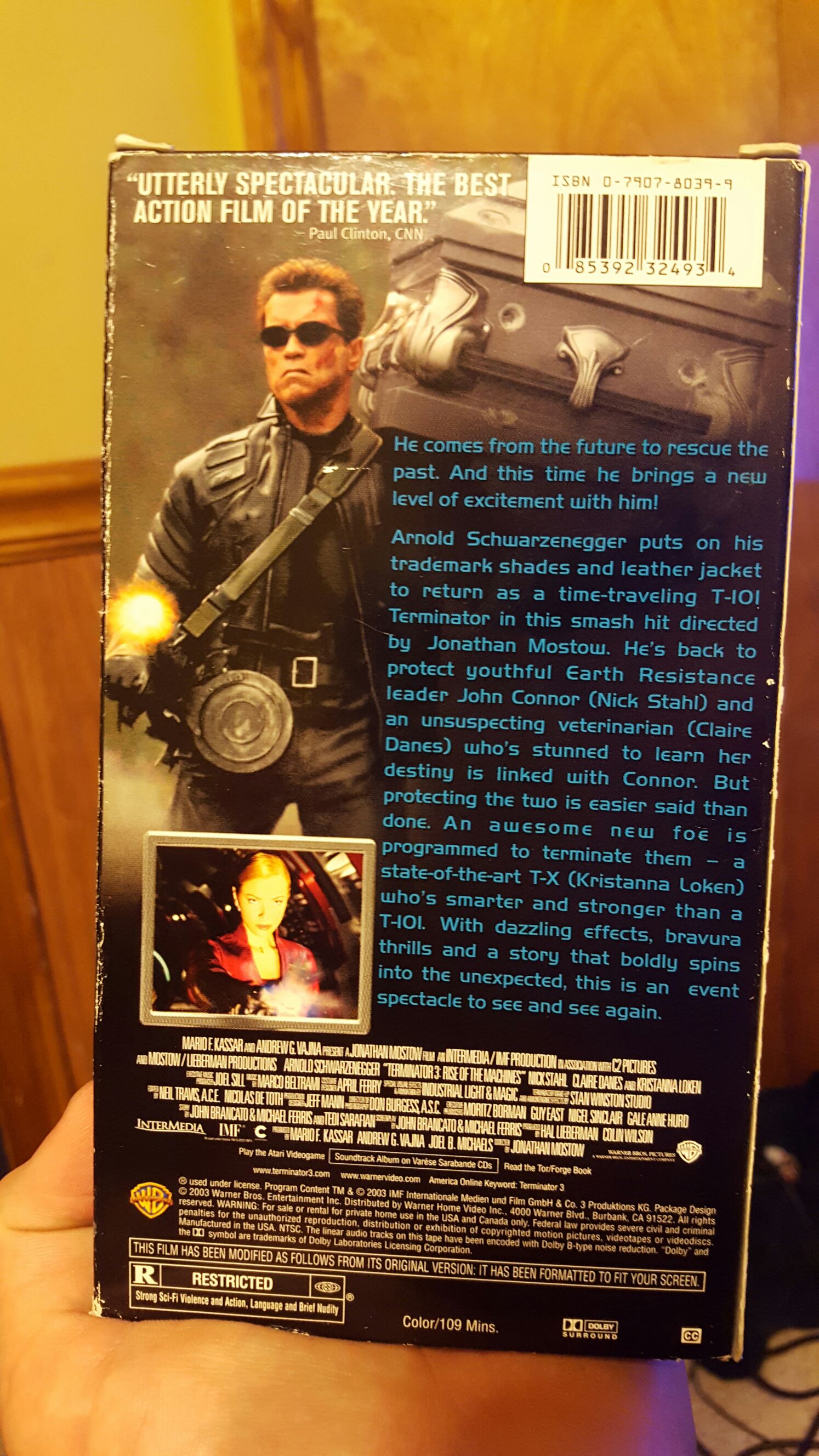 Terminator 3: Rise of the Machines VHS movie collectible - Main Image 2