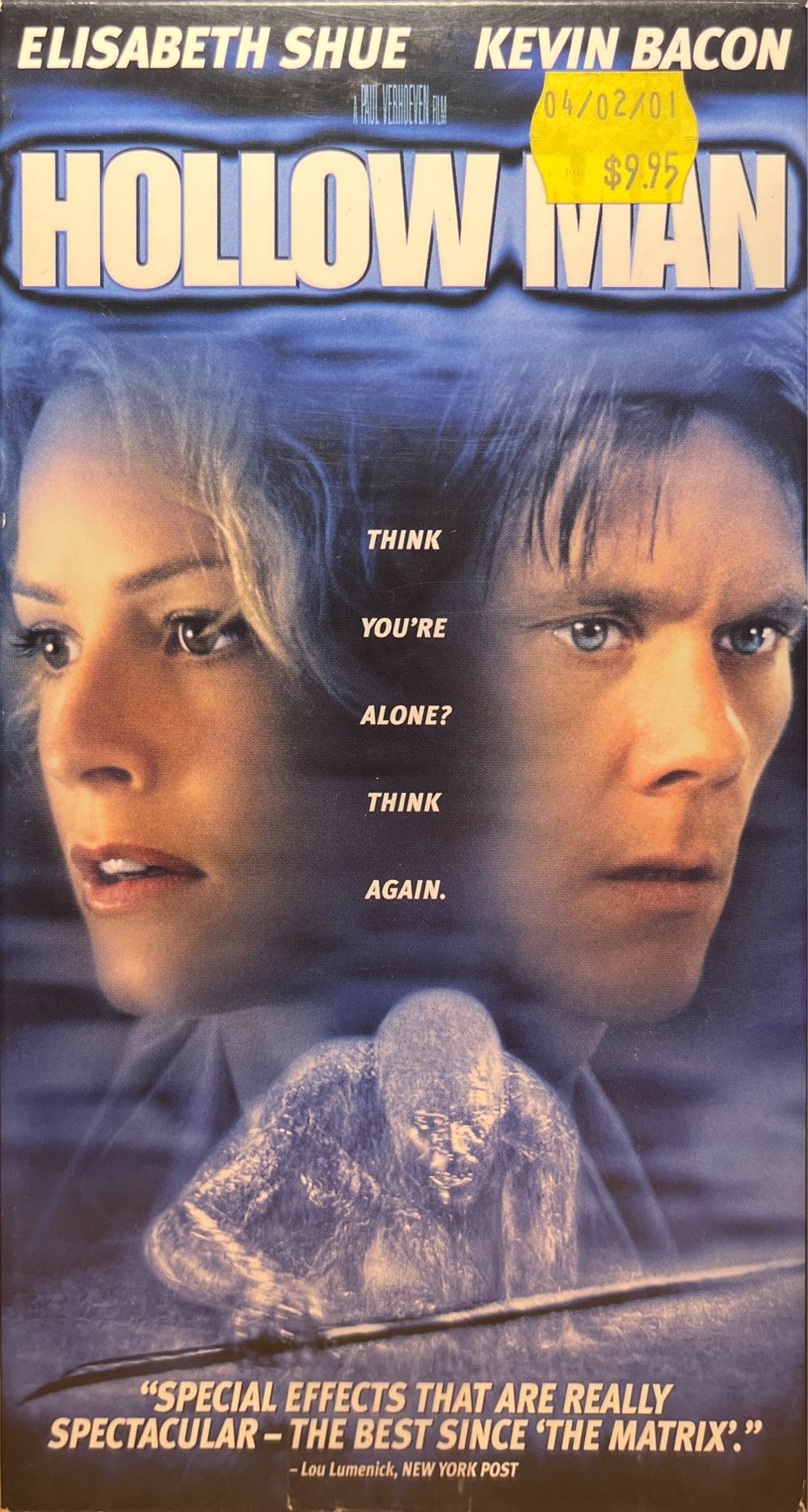 Hollow Man VHS movie collectible [Barcode 043396049567] - Main Image 4