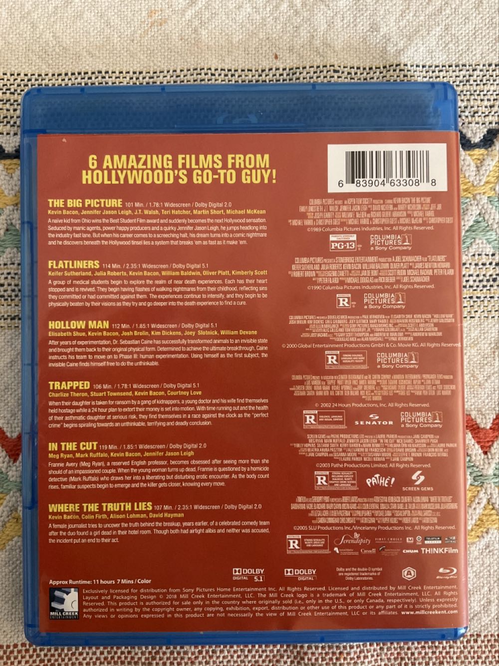 Hollow Man Blu-ray movie collectible [Barcode 7041270944550] - Main Image 4