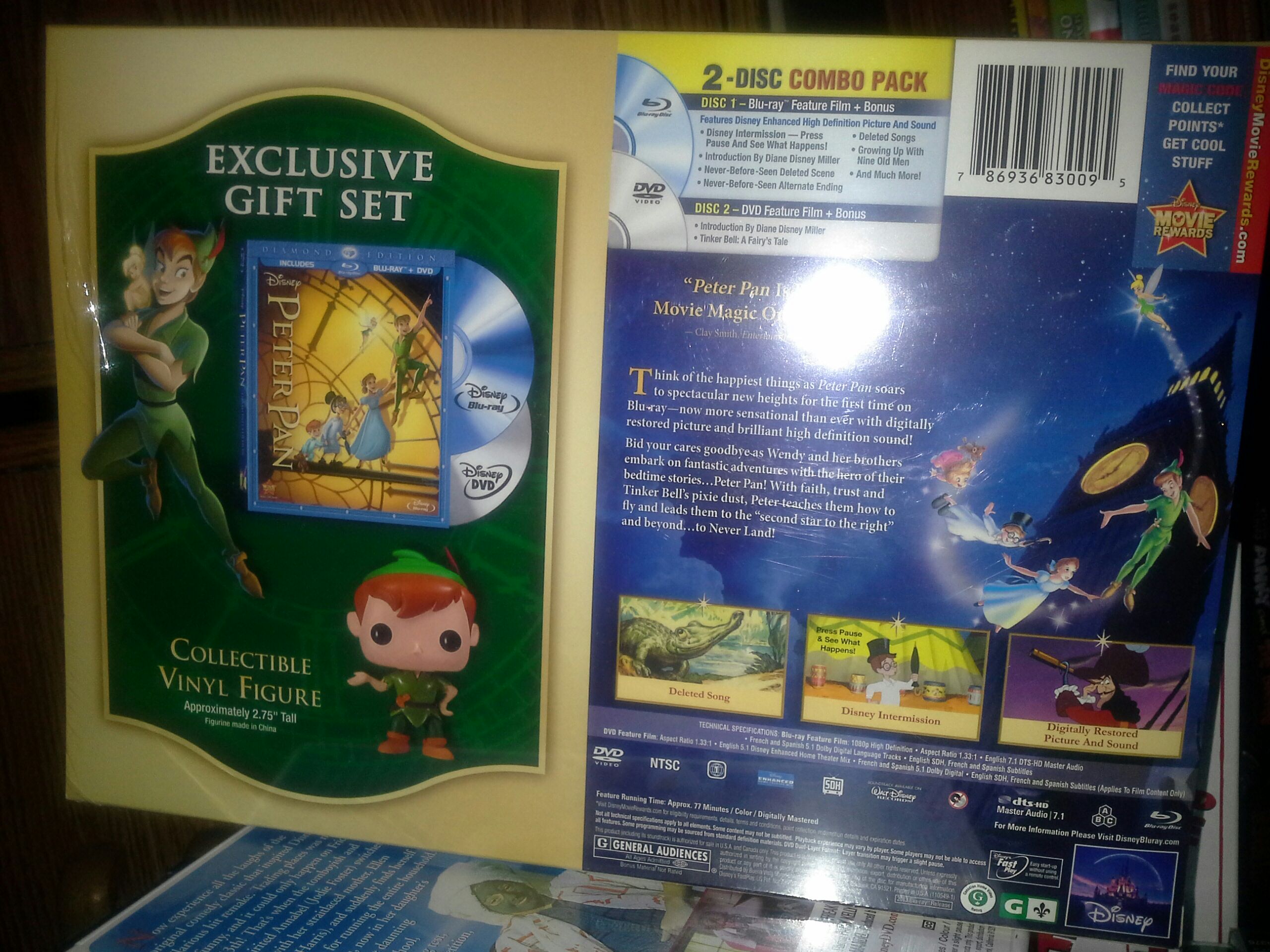 Peter Pan  movie collectible [Barcode 786936830095] - Main Image 2