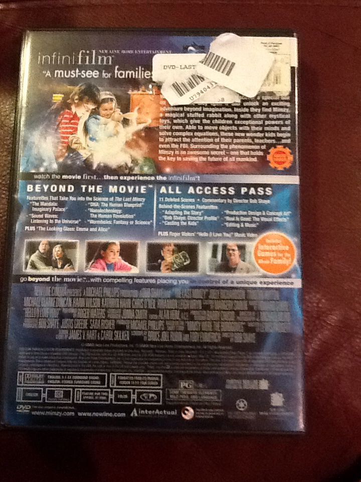 The Last Mimzy DVD movie collectible [Barcode 794043106958] - Main Image 2