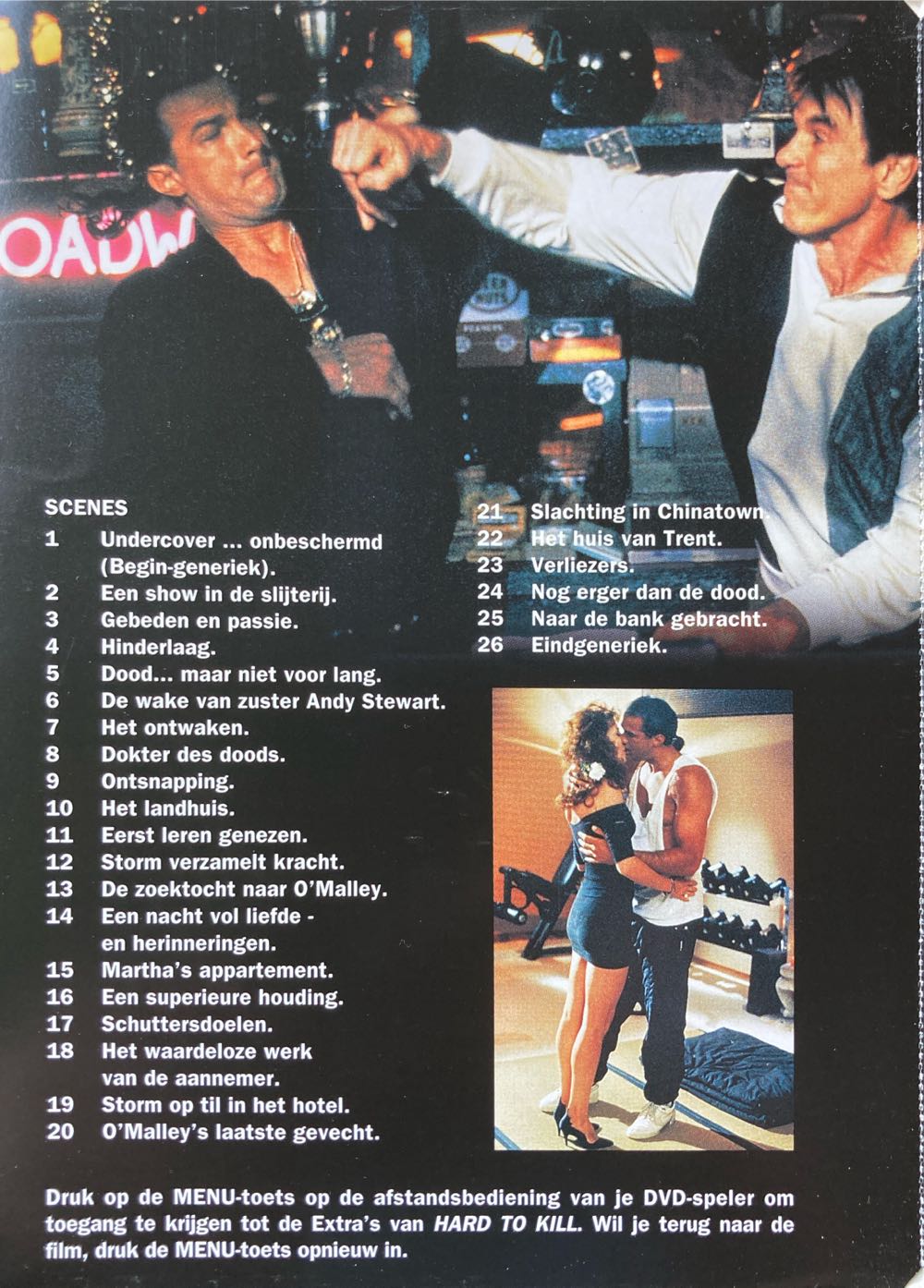 Hard To Kill DVD movie collectible [Barcode 7321931119146] - Main Image 3