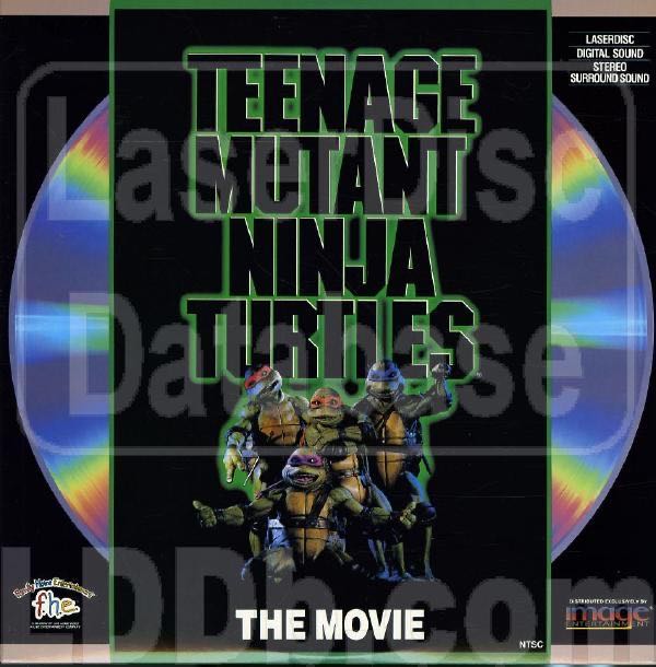 Teenage Mutant Ninja Turtles Laser Disc movie collectible [Barcode 014381760965] - Main Image 3