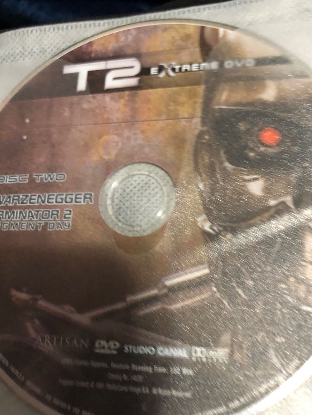 Terminator 2 DVD movie collectible [Barcode 057373172896] - Main Image 2