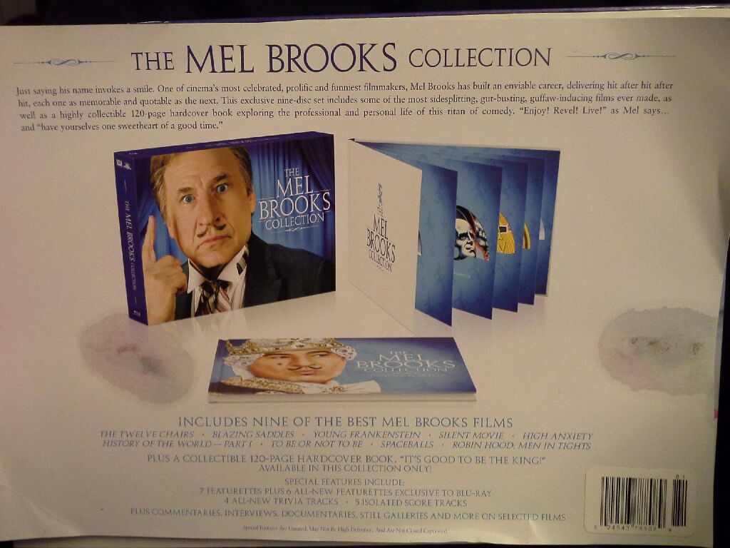 Mel Brooks Collection, The DVD movie collectible [Barcode 024543788089] - Main Image 2