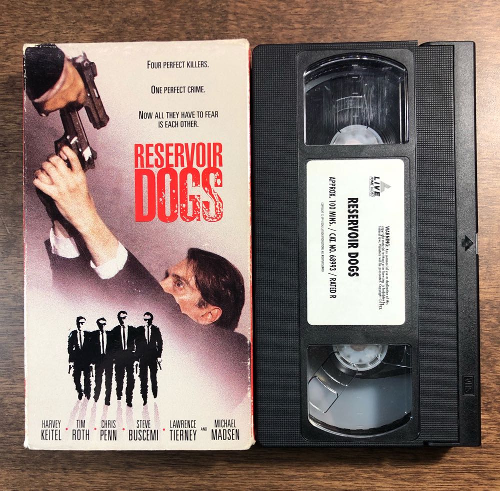 Reservoir Dogs VHS movie collectible [Barcode 012236899334] - Main Image 4