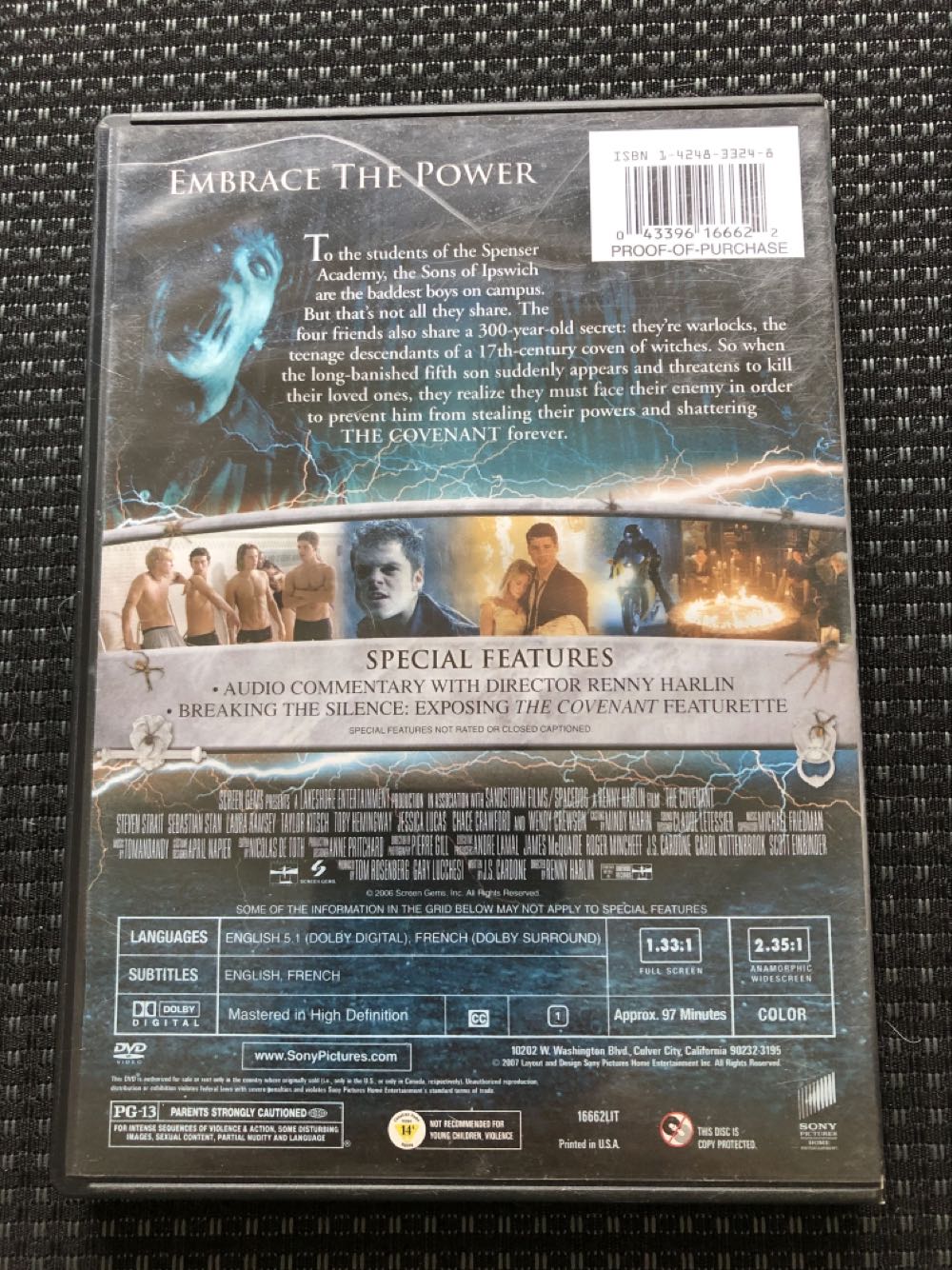 Covenant, The Blu-ray movie collectible [Barcode 043396170032] - Main Image 3