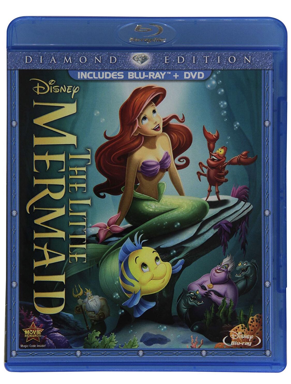 * BR : Little Mermaid Blu-ray movie collectible [Barcode 786936834321] - Main Image 3