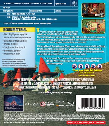 Toy Story 2 3D Blu-ray movie collectible [Barcode 8717418327132] - Main Image 2