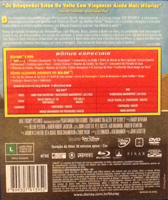 Toy Story 2 Blu-ray movie collectible - Main Image 2