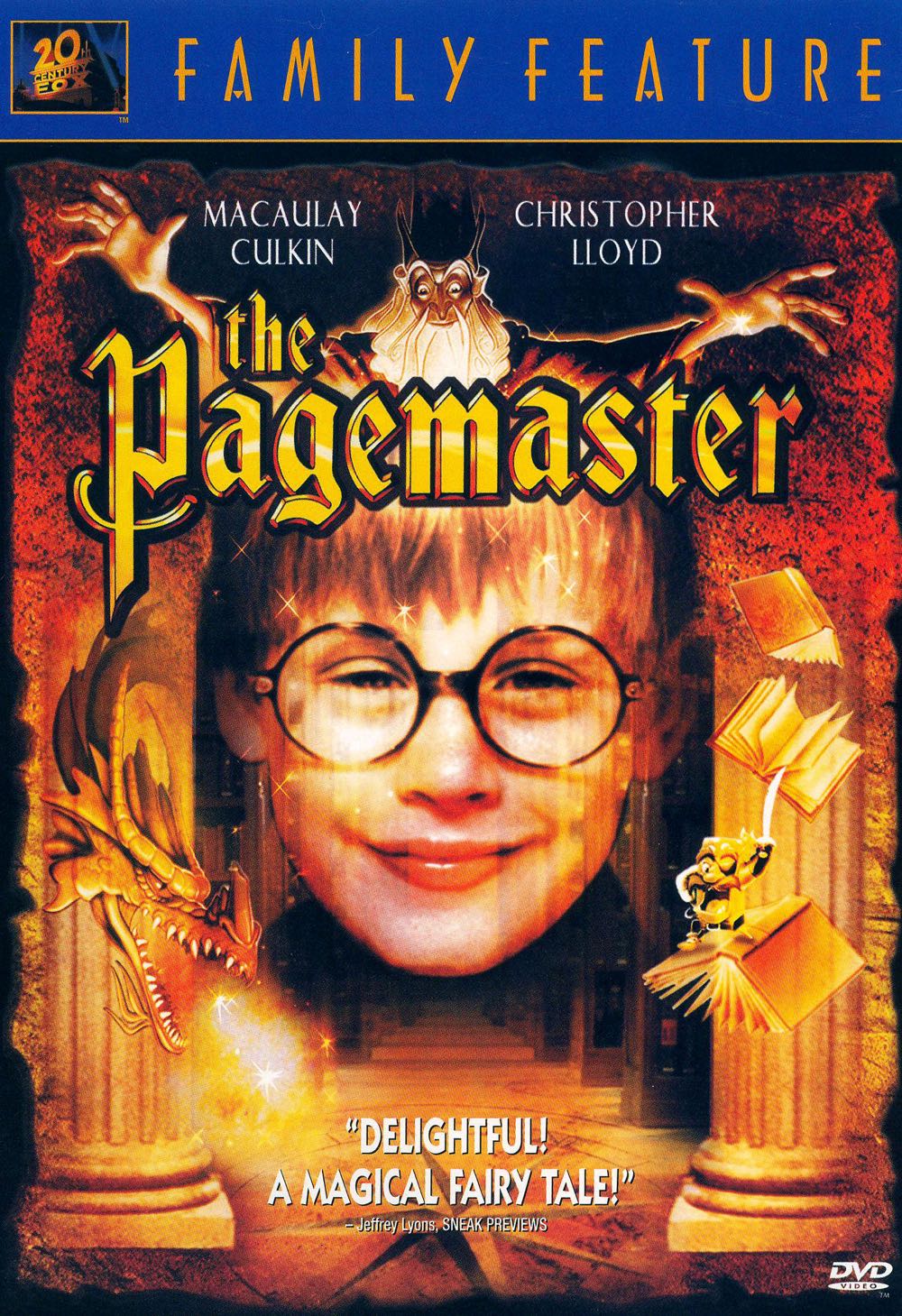 Pagemaster, The DVD movie collectible [Barcode 024543034940] - Main Image 2