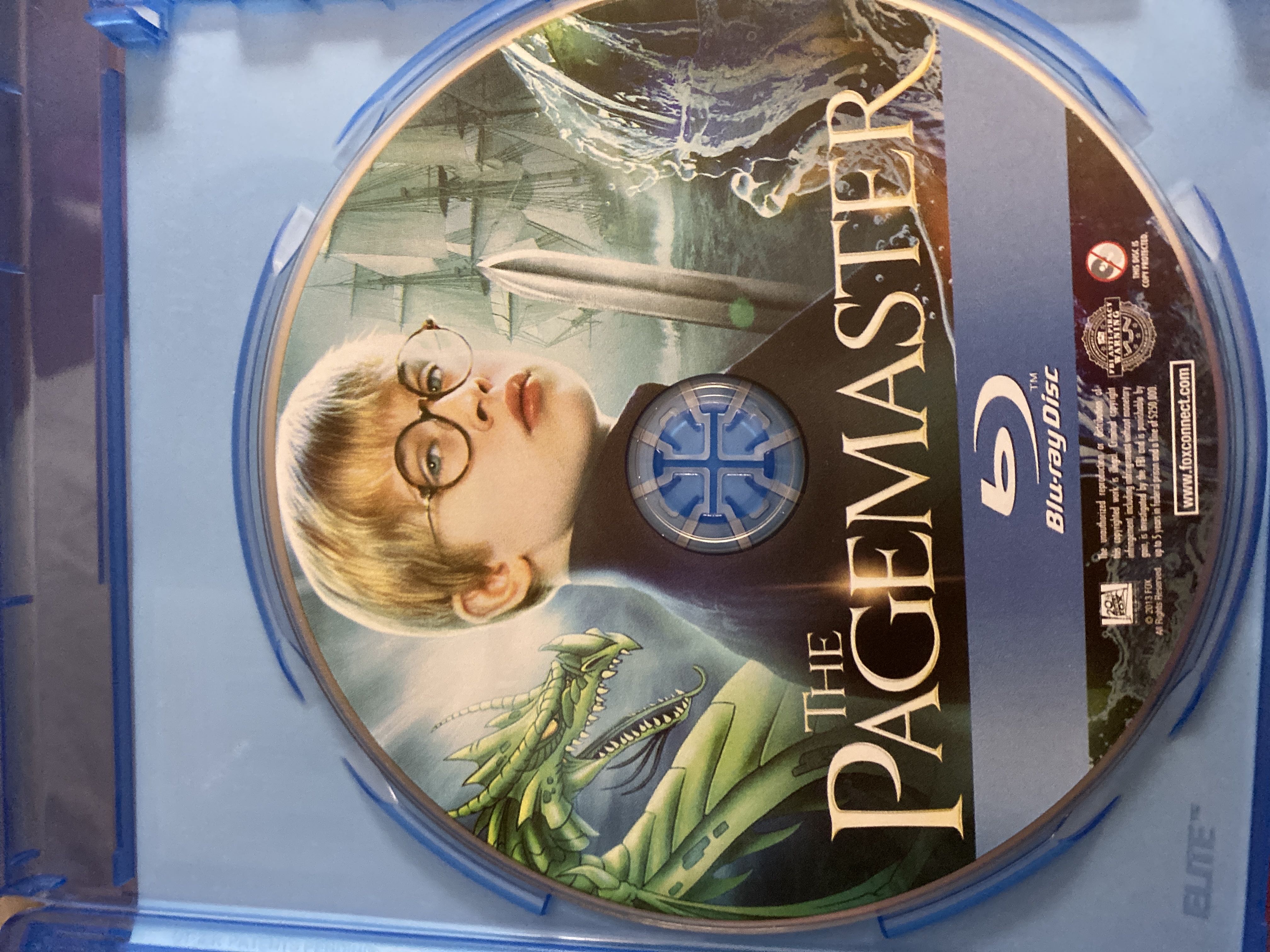 Pagemaster Blu-ray movie collectible [Barcode 024543873198] - Main Image 3