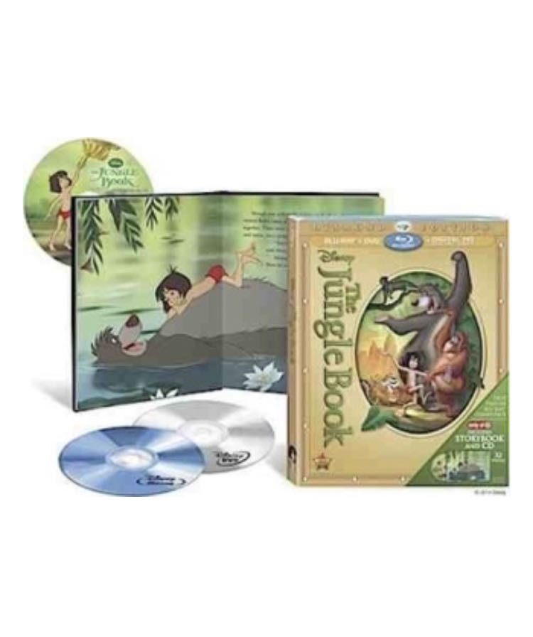 The Jungle Book Blu-ray movie collectible [Barcode 786936838435] - Main Image 3