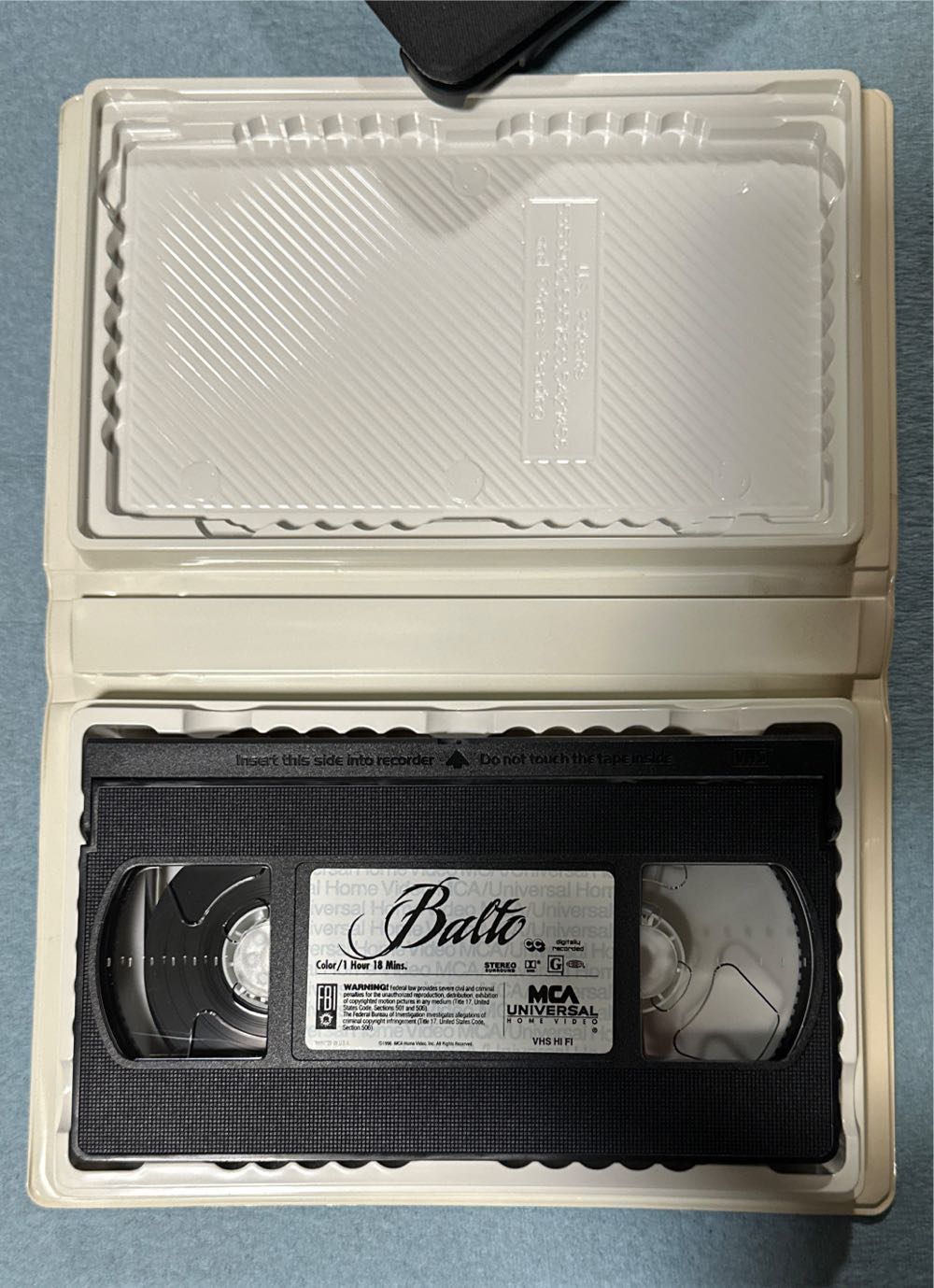 Balto VHS movie collectible [Barcode 096898259330] - Main Image 4