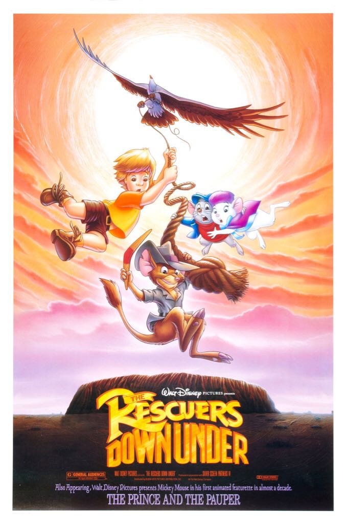 The Rescuers Down Under Blu-ray movie collectible [Barcode 786936822830] - Main Image 2