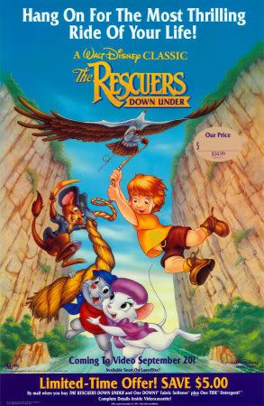 The Rescuers Down Under VHS movie collectible - Main Image 1