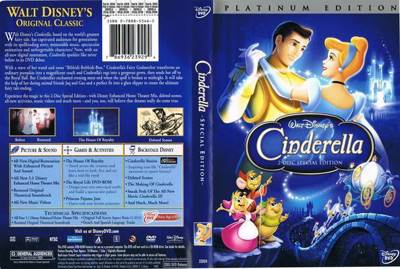 Cinderella 1, 2, 3 DVD movie collectible [Barcode 7890552022925] - Main Image 2