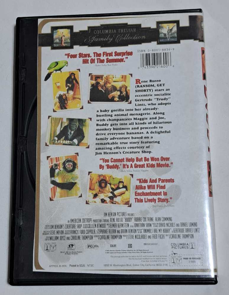 Buddy DVD movie collectible [Barcode 043396216006] - Main Image 3