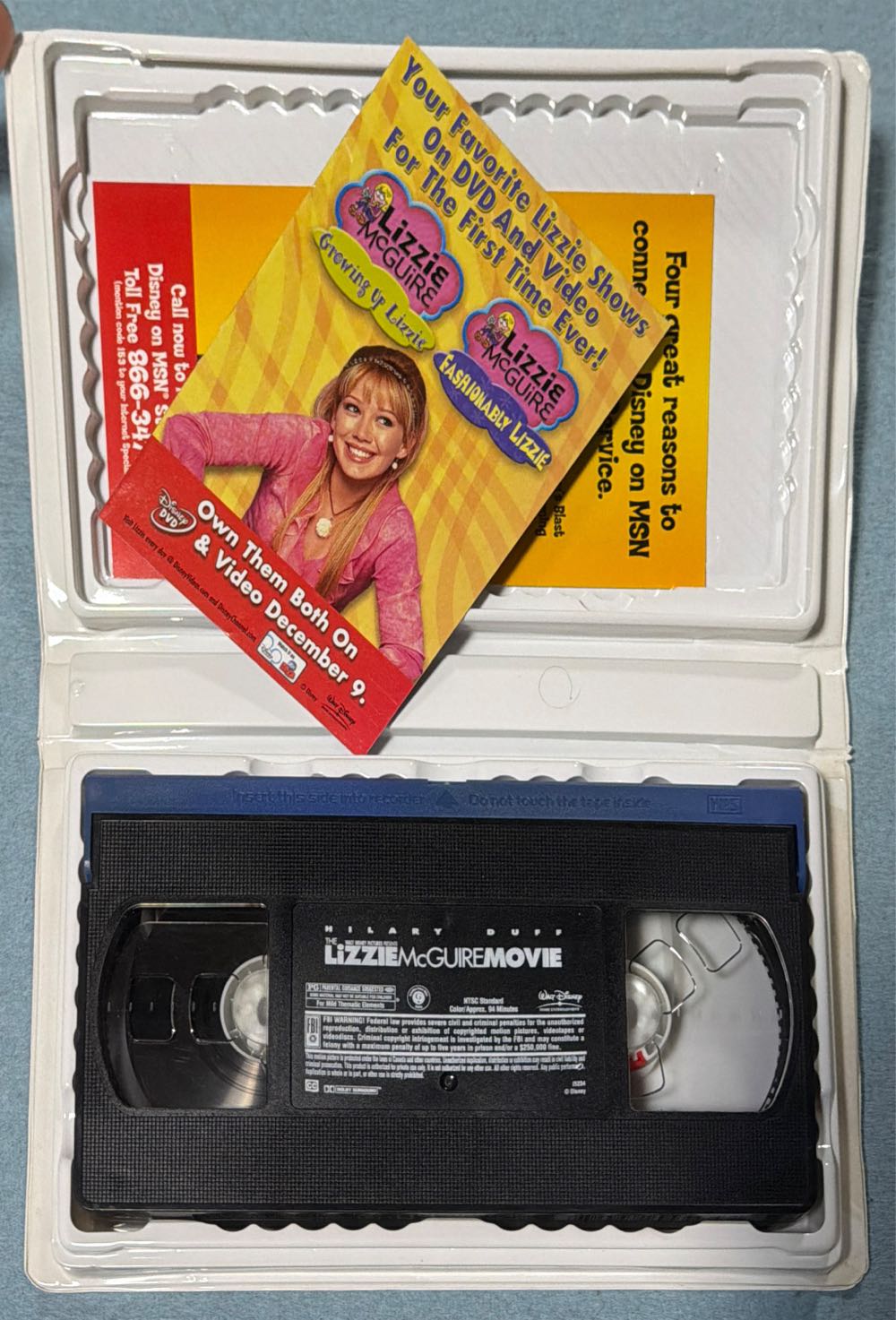 The Lizzie McGuire Movie VHS movie collectible [Barcode 786936223293] - Main Image 4