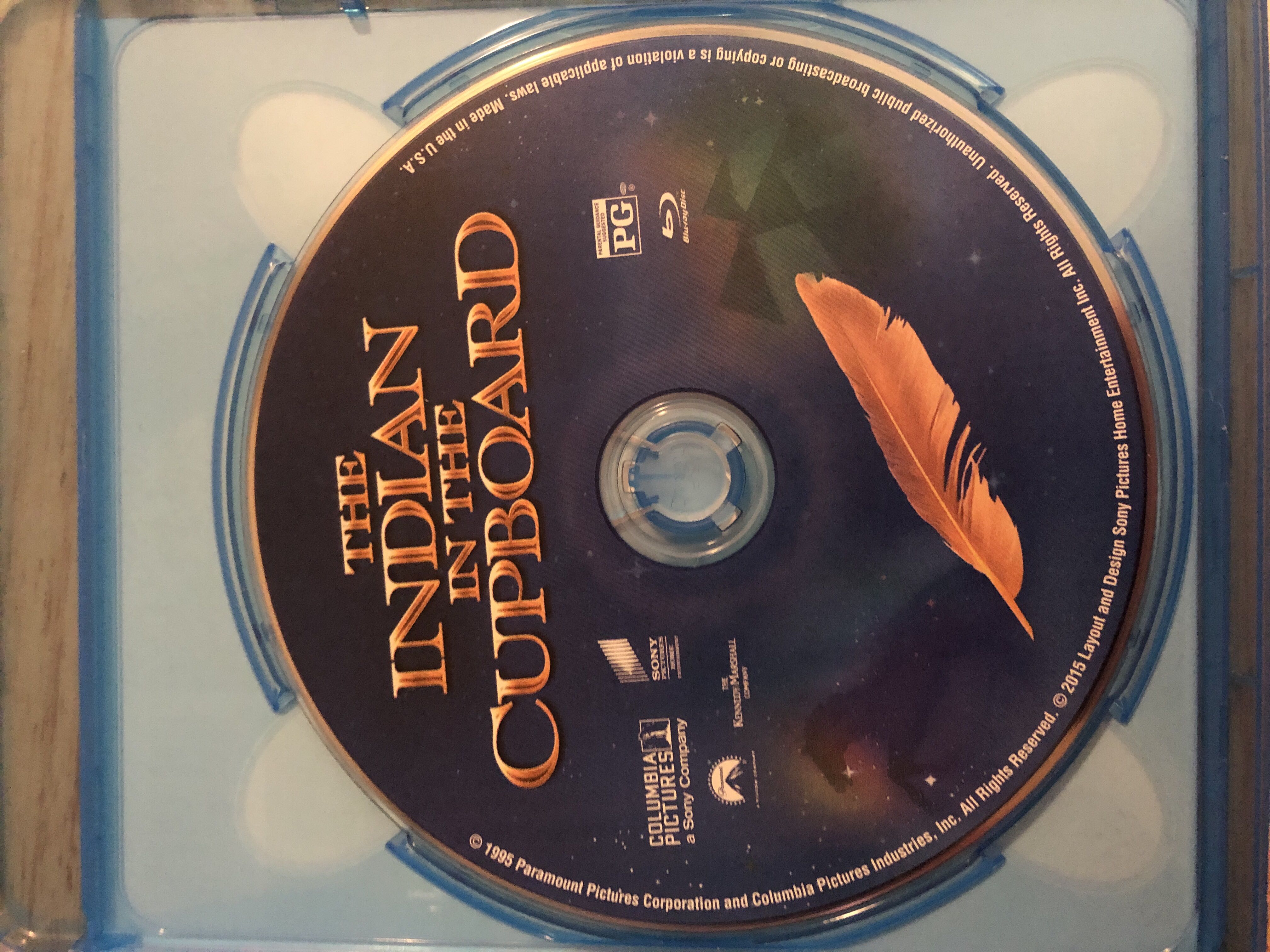 The Indian In The Cupboard Blu-ray movie collectible [Barcode 043396460744] - Main Image 3