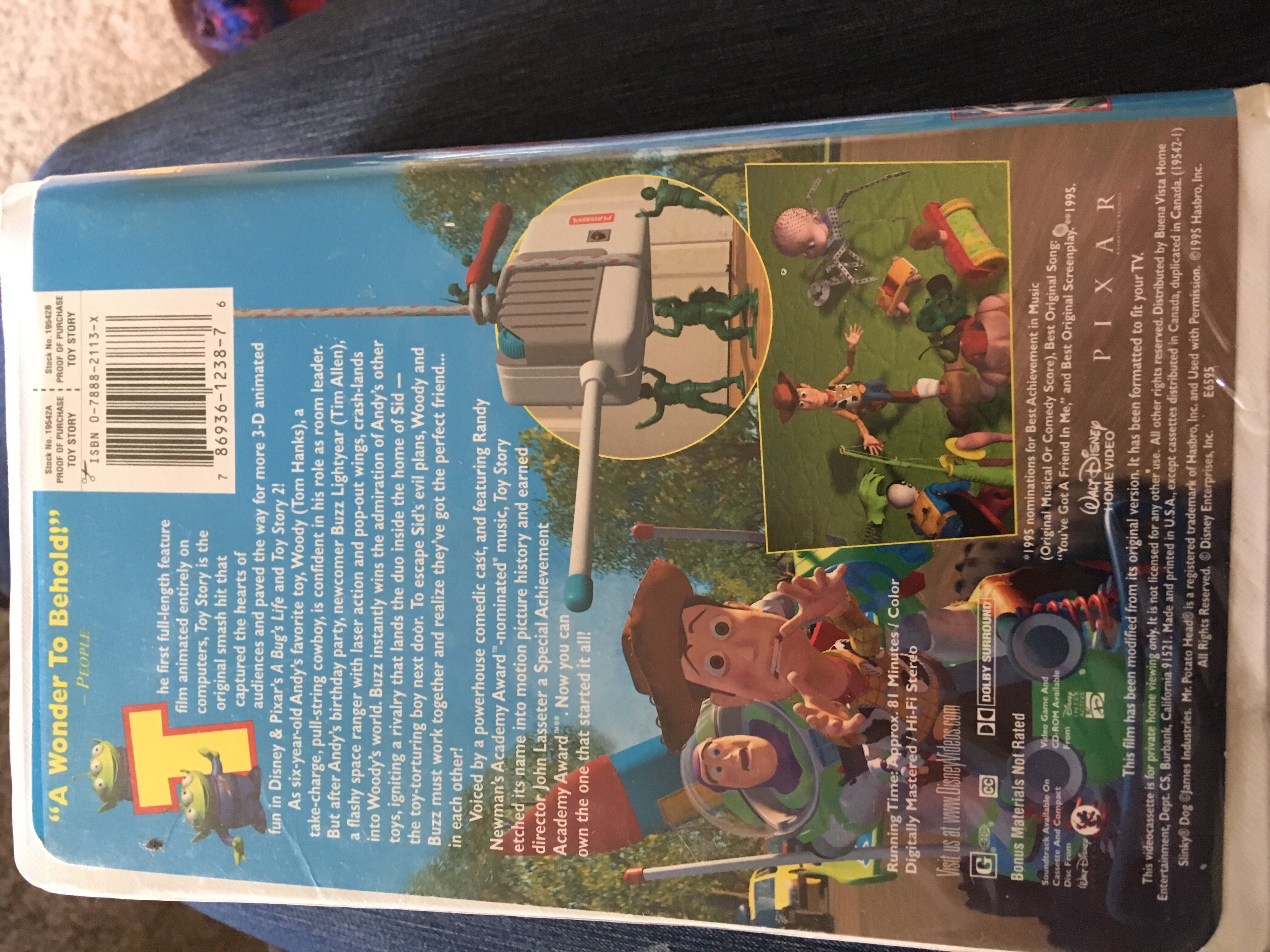 TOY STORY - Special Edition VHS movie collectible [Barcode 786936123876] - Main Image 2