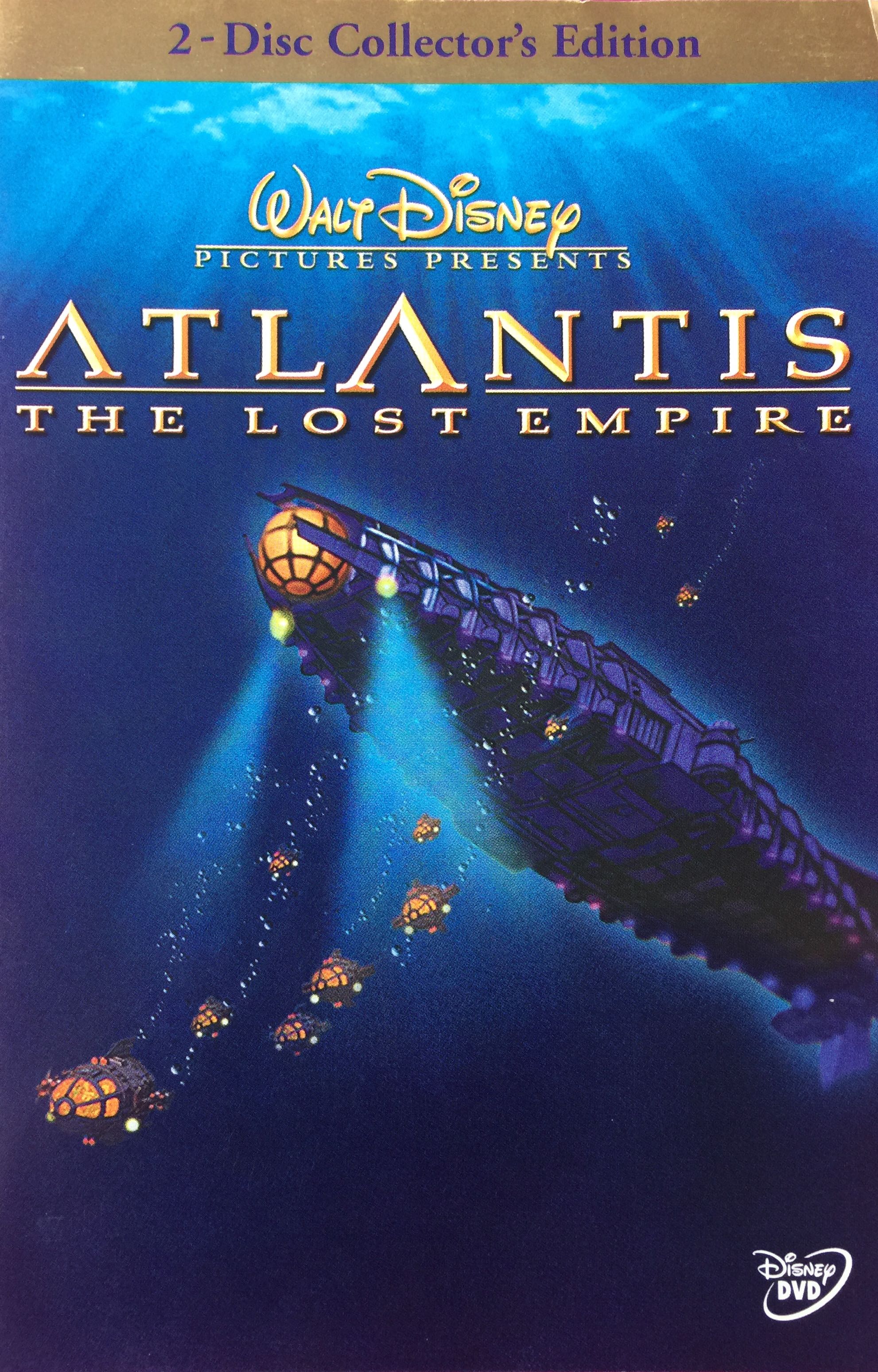 Disney’s Atlantis: The Lost Empire (Copy) DVD-R movie collectible [Barcode 8693616387] - Main Image 2