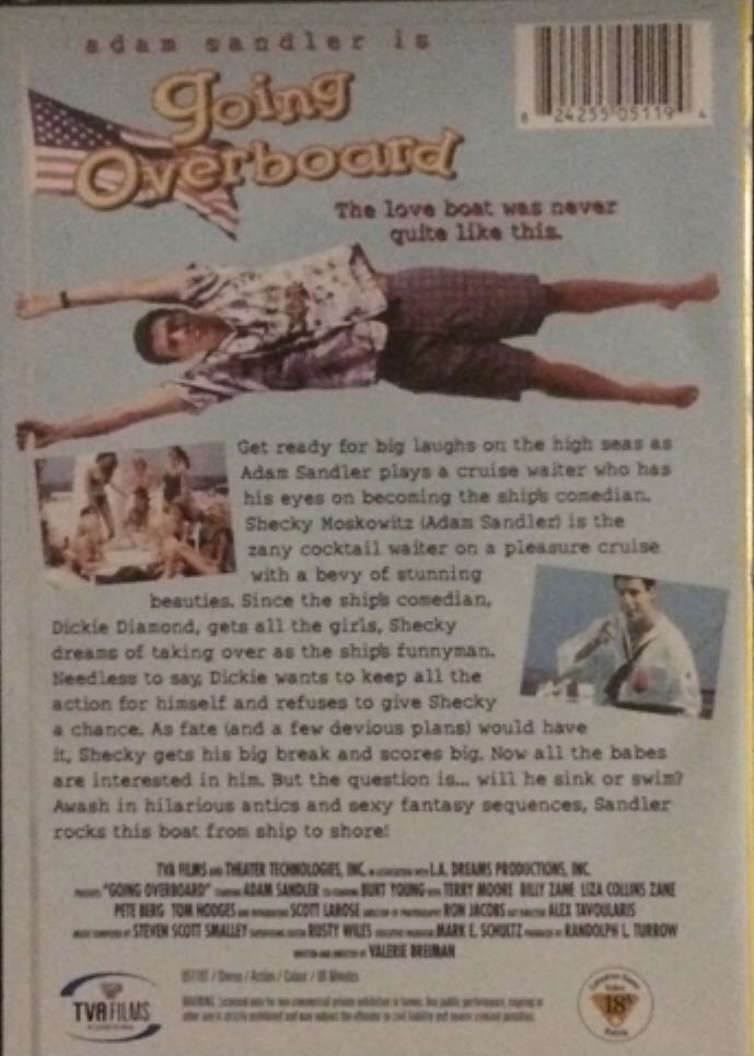 Going Overboard DVD movie collectible [Barcode 824255051194] - Main Image 2