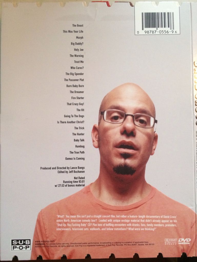 David Cross: Let America Laugh DVD movie collectible [Barcode 098787055696] - Main Image 2