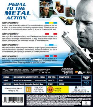 Transporter 3 Blu-ray movie collectible [Barcode 5708758676878] - Main Image 2