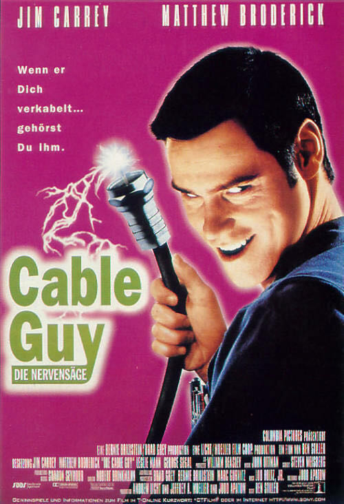The Cable Guy DVD movie collectible [Barcode 6420001083705] - Main Image 2