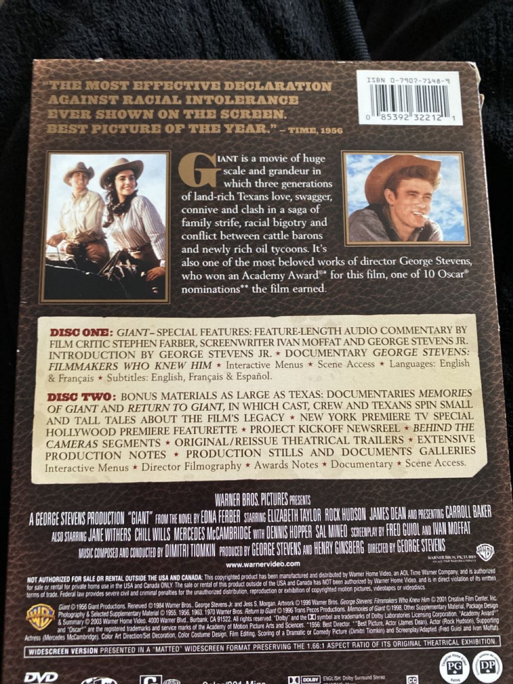 Giant DVD movie collectible [Barcode 085392322121] - Main Image 2