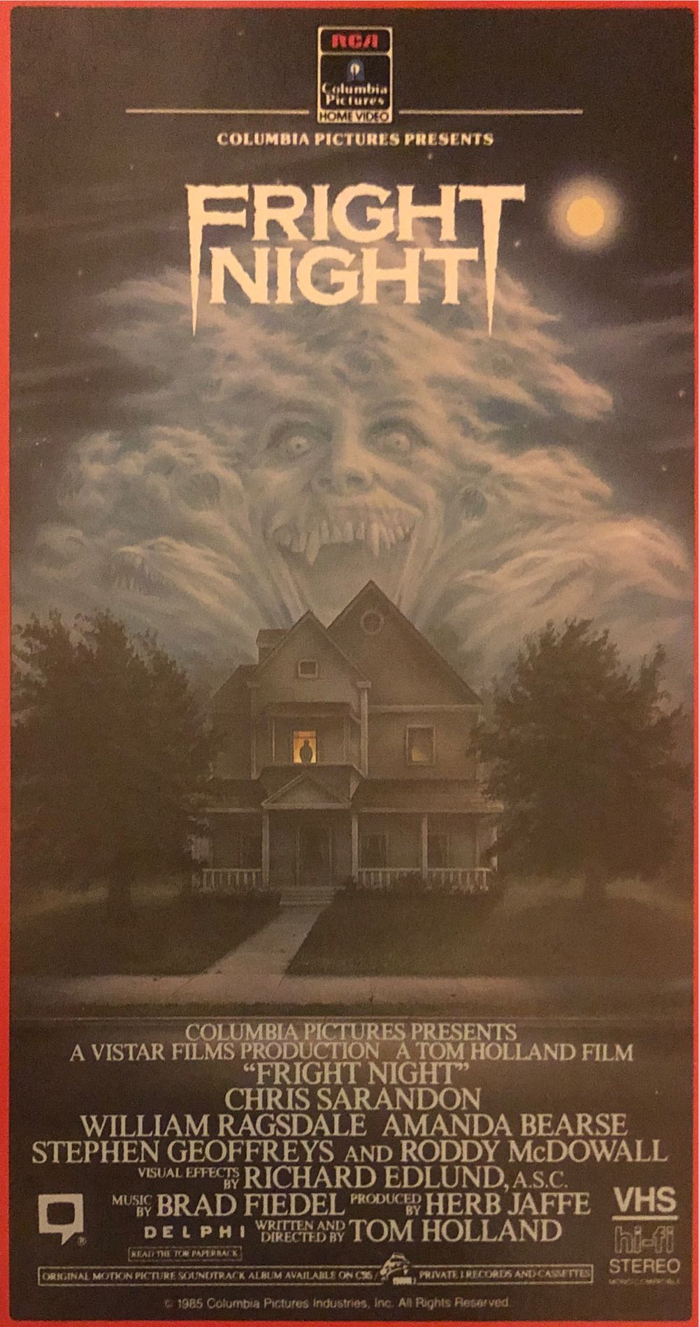 Fright Night VHS movie collectible [Barcode 043396605626] - Main Image 3