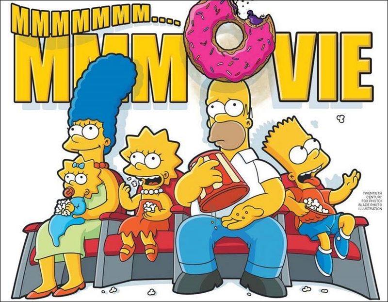 The Simpsons Movie Blu-ray movie collectible [Barcode 5704028346250] - Main Image 2