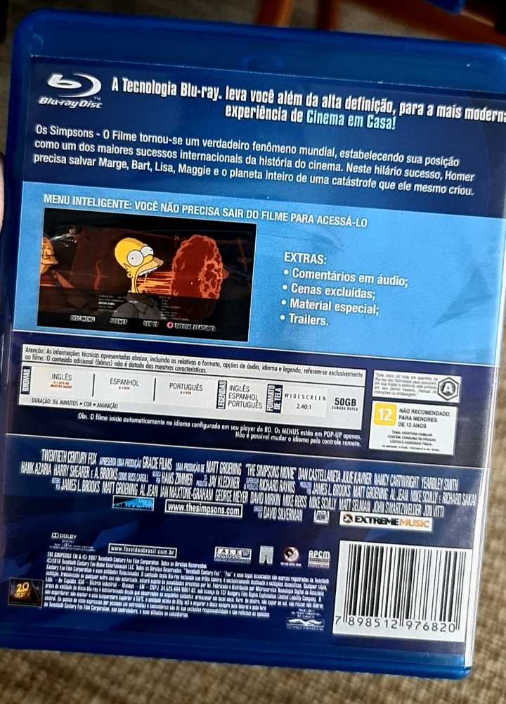 The Simpsons Movie Blu-ray movie collectible [Barcode 5704028346250] - Main Image 4