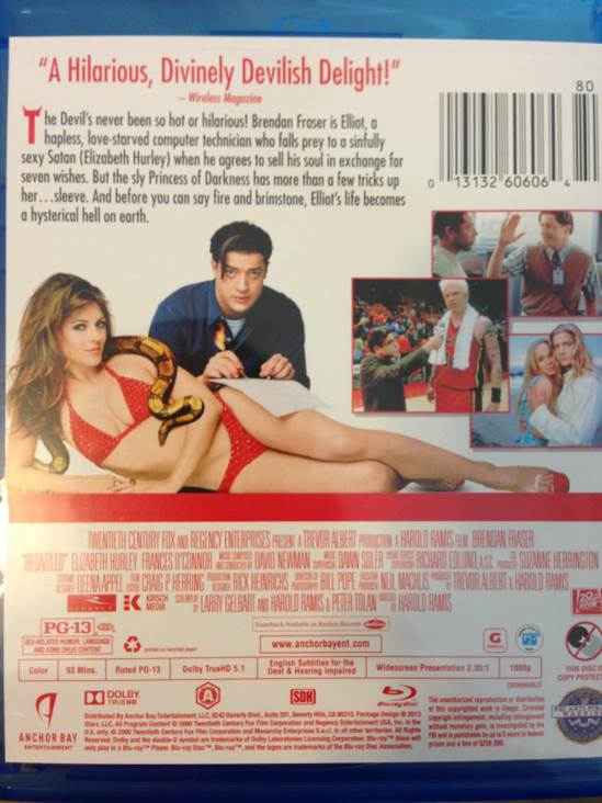 Bedazzled VHS movie collectible [Barcode 013132606064] - Main Image 2