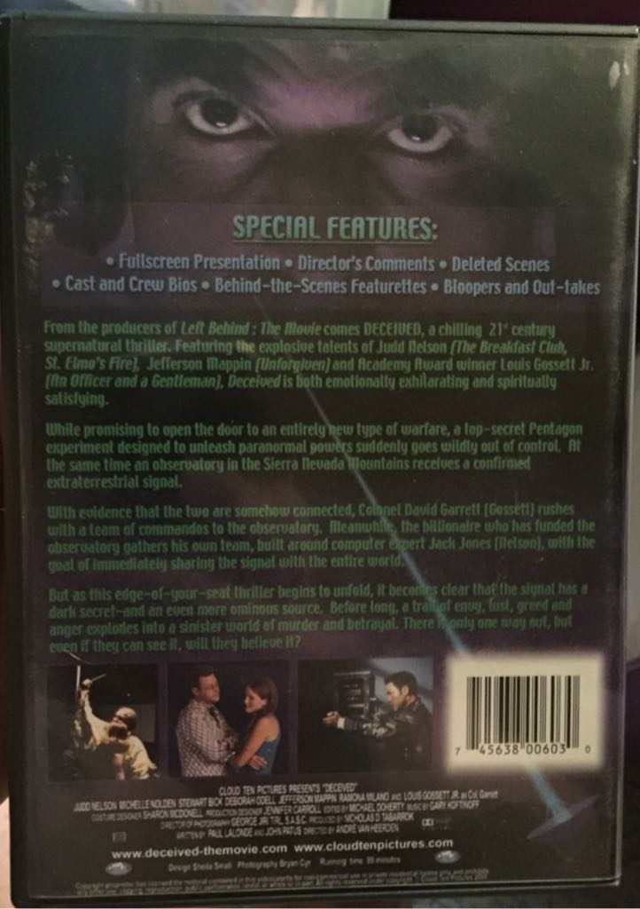 Deceived Digital Copy movie collectible [Barcode 3747042006030] - Main Image 2