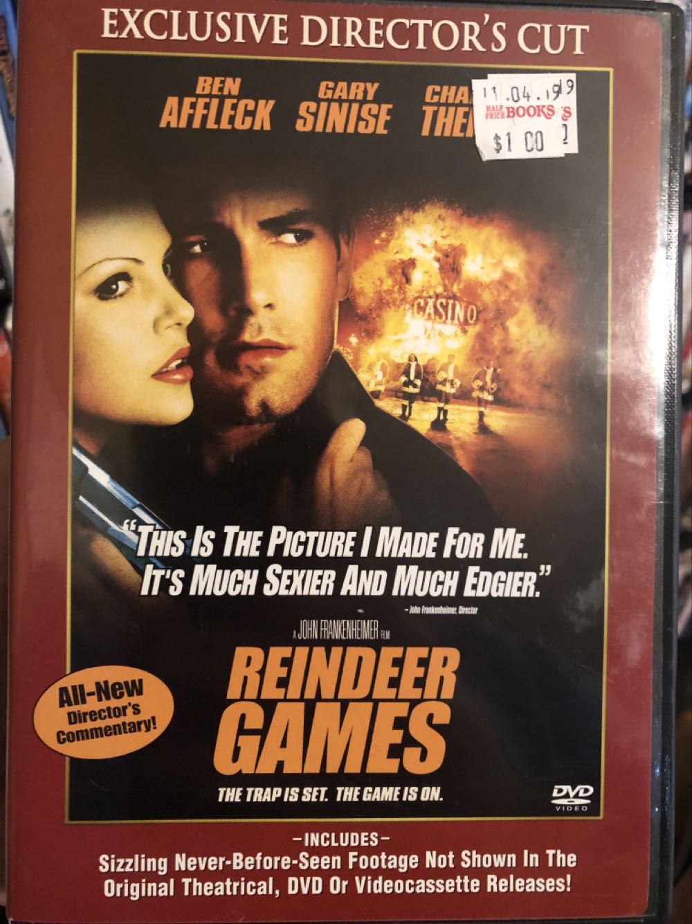 Reindeer Games DVD movie collectible [Barcode 786936151565] - Main Image 3