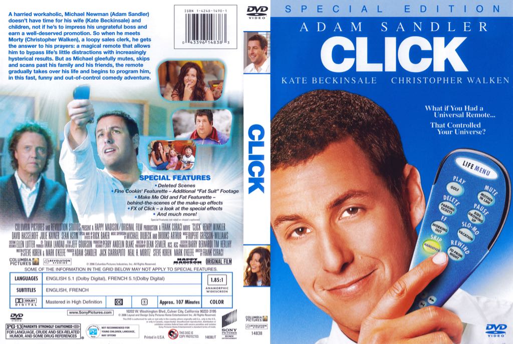 Click DVD movie collectible [Barcode 043396166820] - Main Image 2
